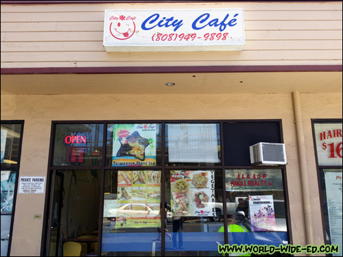 Outside City Cafe
