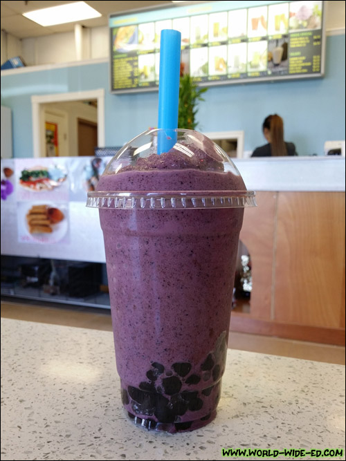Blueberry Bubble Drink from Sweet Fantasies ($3.99)