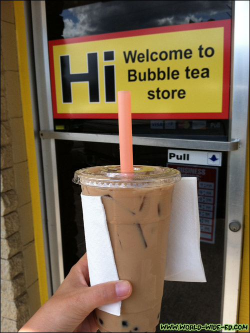 Milk Tea from Hi Sandwich & Drink