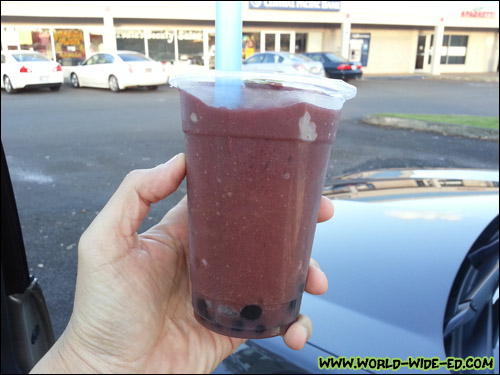 Acai Bubble Drink from Lyndliz