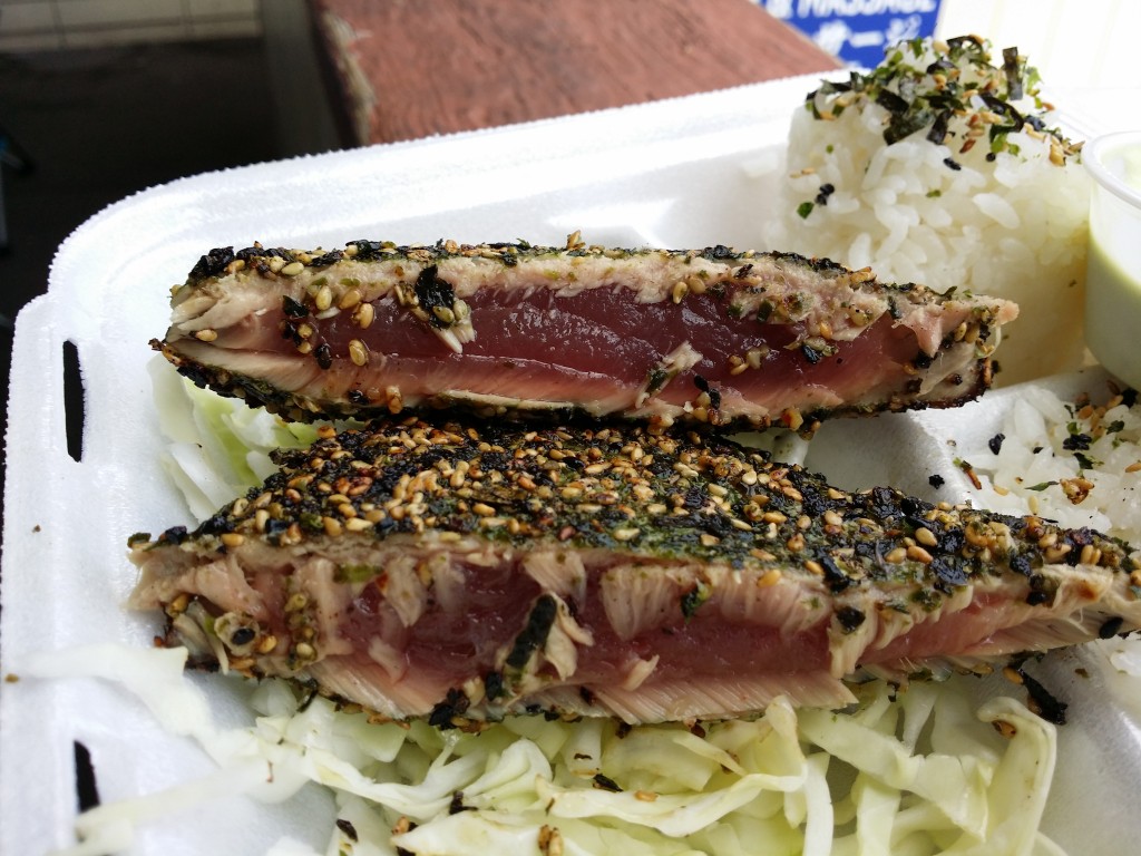 Furikake Pan Seared Ahi