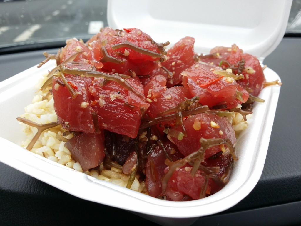 Hawaiian Style poke bowl