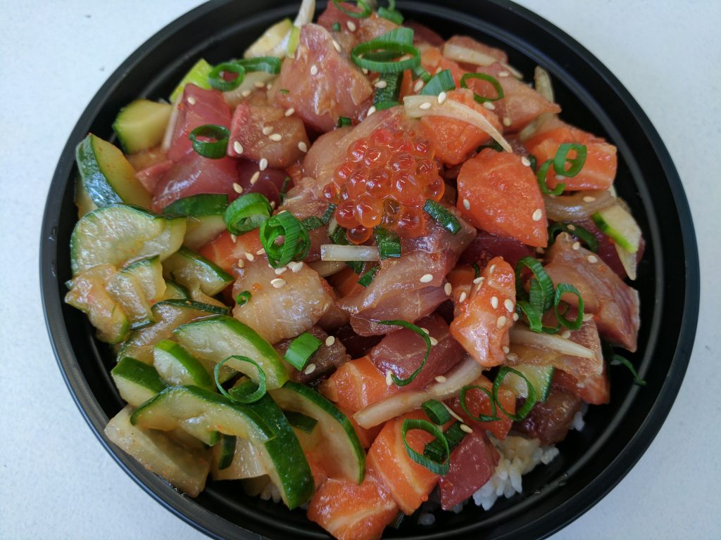 Custom Poke Bowl from Aloha Poke Shop